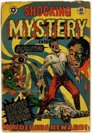 Shocking Mystery Cases 51,  Lb Cole Classic Cover
