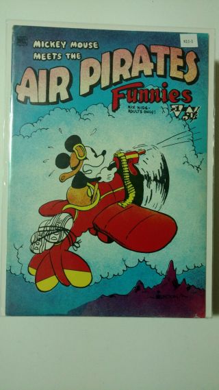 Mickey Mouse Meets The Air Pirates Funnies 1 Hell Comic Book K11 - 1