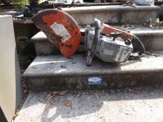Vintage Stihl Metal Body Concrete Or Cut Off Saw