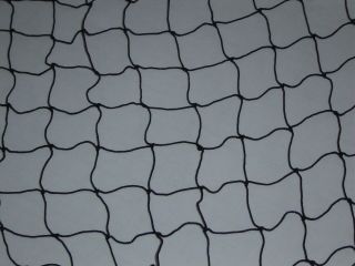 Skee Ball Netting.  High Tenacity Twisted Knotted Nylon Netting.  Black In Color.