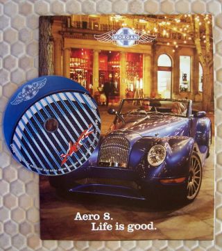 Morgan Official Aero 8 Sales Brochure And Promotional Dvd 2004 Usa Edition