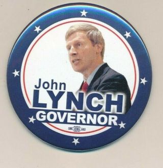 John Lynch For Governor 3 " Cello Hampshire Nh Campaign Button