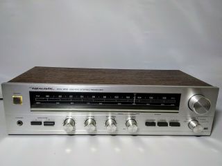Vintage Realistic Sta - 450 Am/fm Stereo Retro Receiver Bass Headphones Mk7
