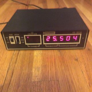 Vintage Siltronix Frequency Counter Model Fd - 1011a For Ham Cb Radio