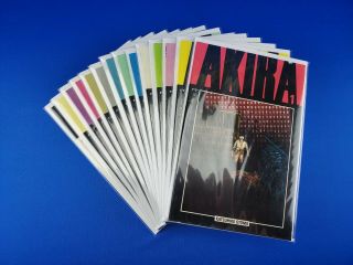 Akira 1,  2,  3,  5,  6,  7,  8,  10,  11,  12,  13,  14,  15,  16 (no 4,  9) 1988 Epic