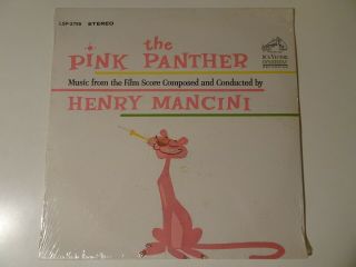 The Pink Panther Henry Mancini Vinyl Lp,  Rca Dynagroove 1963