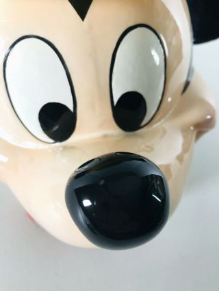 Vintage Enesco Mickey Mouse Ceramic Cookie Jar w/Box 655228 2