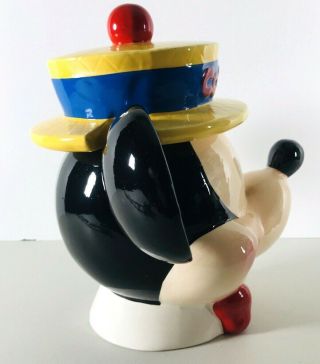 Vintage Enesco Mickey Mouse Ceramic Cookie Jar w/Box 655228 3