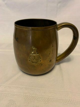 Sigma Chi Fraternity Moscow Mule Whiskey Cup.