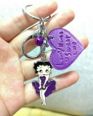 Betty Boop Key Chain Collectible Collectors Christmas Valentines Birthday Gifts