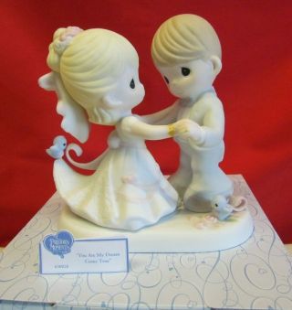 Precious Moments You Are My Dream Come True Bride & Groom Figurine 630026,  2008