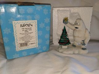 Rudolph And The Island Of Misfit Toys Bumble Trimming The Tree Enesco 725048