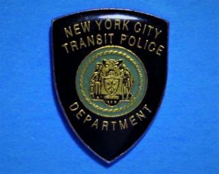 York City Transit Police Department - Vintage Lapel Pin - Hat Pin - Pinback
