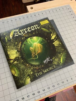 Ayreon: The Source 2017 180g Black Vinyl Double Lp,  Signed By Arjen Albums
