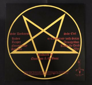 Bathory Yellow Goat Vinyl LP Mayhem Darkthrone Venom Celtic Frost Emperor Morbid 2