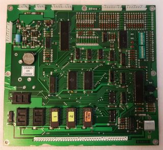 Williams Pinball System 4 Mpu Board With Eproms And 100