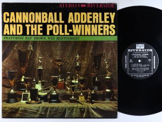 Cannonball Adderley - And The Poll - Winners Lp - Riverside Rlp 9355 Stereo Dg Vg,