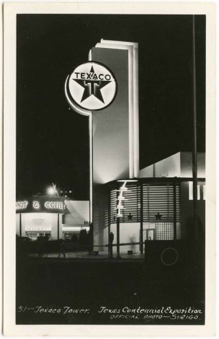 Texaco Tower,  Texas Centennial Exposition,  Dallas,  1936
