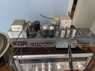Vintage Hammond Organ M3 Amplifier  with field coil speaker 2