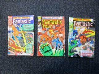 Fantastic Four Annuals 4,  6,  7 - 1966,  1st App.  Annihilus & Franklin Richards