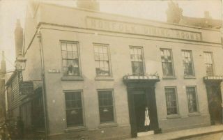 Rp Harwich Norfolk Dining Rooms Pub / Hotel Essex Real Photo Posted 1906