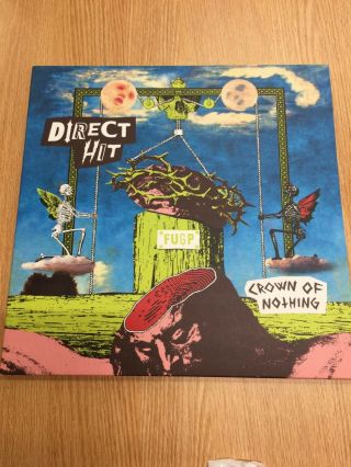 Direct Hit Crown Of Nothing Red/green Vinyl /525 W/ Slipmat