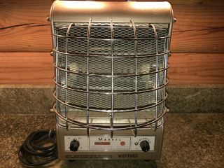 Vintage Markel Portable Electric Space Heater Neo - Glo 198 - Ts