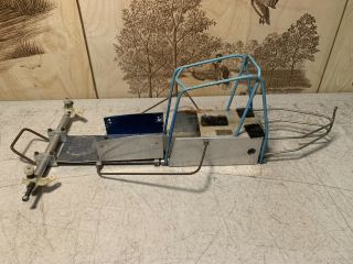 Vintage Custom Made 1/10 Scale Rc Sprint Car Chassis/parts
