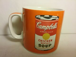 Andy Warhol Campbell ' s Soup Mug 3