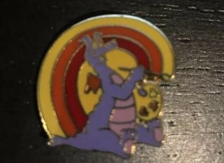 Walt Disney World Epcot Figment Painting A Rainbow Pin 1987 4736