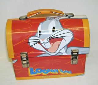 Looney Tunes Bugs Bunny Metal Lunchbox Small Size