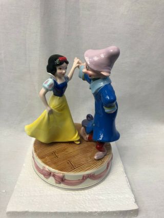 Schmid,  Snow White And The 7 Dwarfs,  Dancing Dopey Revolving Music Box