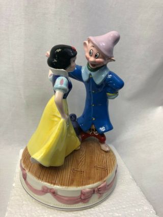 Schmid,  Snow White and the 7 Dwarfs,  Dancing Dopey Revolving Music Box 2