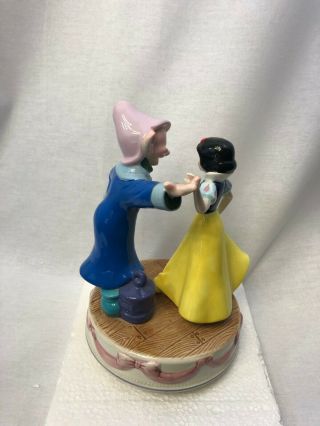 Schmid,  Snow White and the 7 Dwarfs,  Dancing Dopey Revolving Music Box 3
