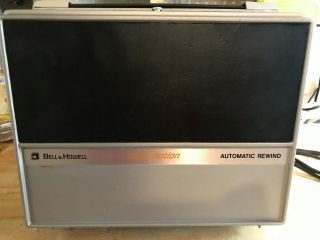 Vintage BELL & HOWELL AUTOLOAD 8mm MOVIE PROJECTOR Great,  467a,  8 3