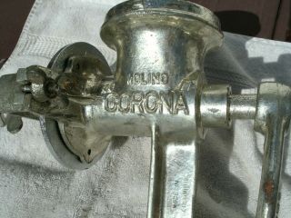 Molino Corona Vintage Cast Iron Food Mill Grinder Chopper 2
