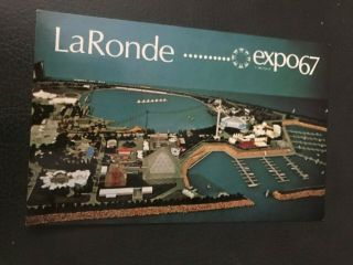 Vintage Postcard Expo 67 La Ronde