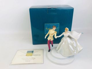 Wdcc Walt Disney Cinderella - " Fairy Tale Wedding " W/box &