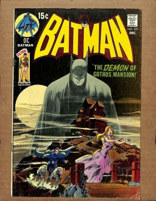 Batman 227 - - Dc 1970 - Neal Adams Cover Swipe Of Detective 31