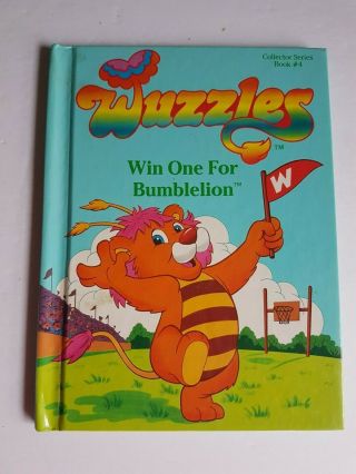 The Wuzzles 1984 Hasbro Hardcover Childrens Book Vintage