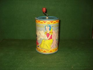 1938 Snow White And The Seven Dwarfs Chime Box,  Walt Disney Enterprises,
