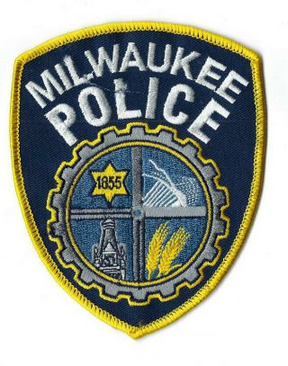 Milwaukee Wi Wisconsin Police Patch -