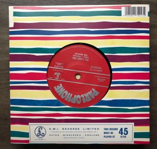 The Beatles 45 Rpm 7 " Single Uk Vinyl Love Me Do 50th Anniversary Near 2012