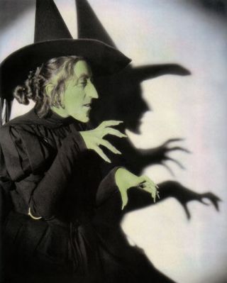 Margaret Hamilton Wicked Witch Of The West 1939 4x6 " Hand Color Tinted Photo