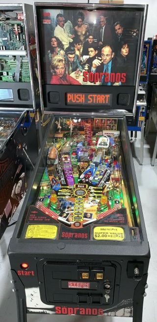 Sopranos Pinball Pinball Machine By Stern Coin Op Leds