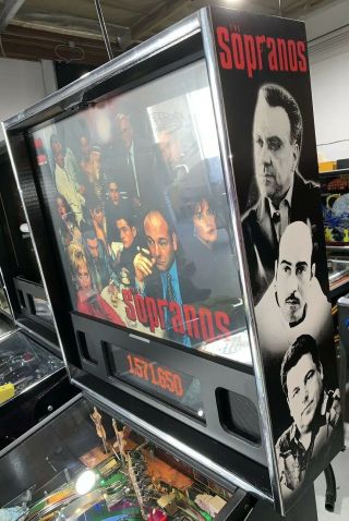 Sopranos Pinball Pinball Machine By Stern Coin Op LEDs 3