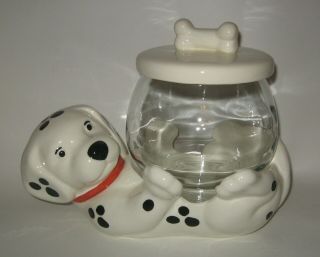 Treasure Craft Disney 101 Dalmatians Cookie Jar Ib