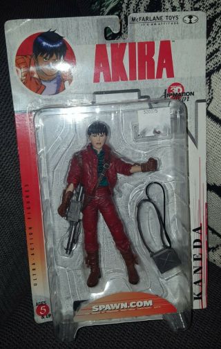 Akira Kaneda Figure Anime 2000 Mcfarlane Toy Collectible Nib