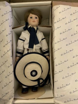 Rare Danbury Prince William Porcelain Collectible Doll Royal Wedding 12 In