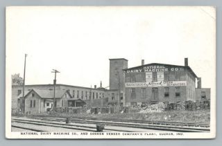 National Cream Separators Factory Goshen Indiana Veneer Co Railroad 1920s